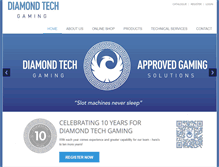 Tablet Screenshot of diamondtechgaming.com